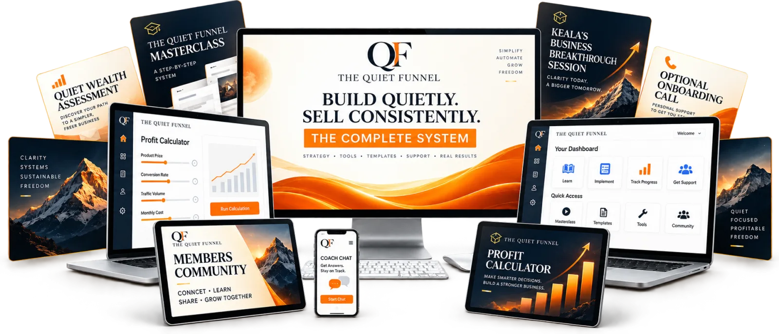 The Quiet Funnel complete product ecosystem